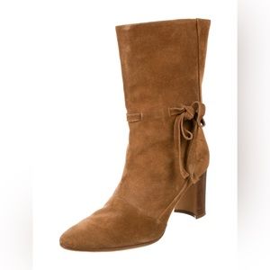 Manolo Blahnik Belem Suede Boot